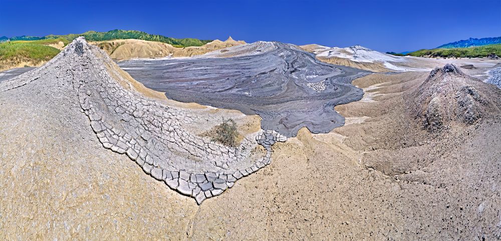 Die Schlammvulkanen von Berca -Rumänien