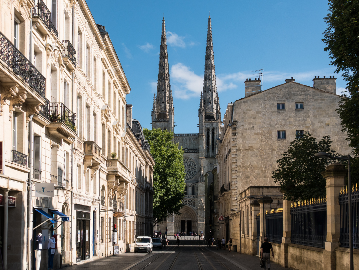 Die schlanken Türme der Kathedrale