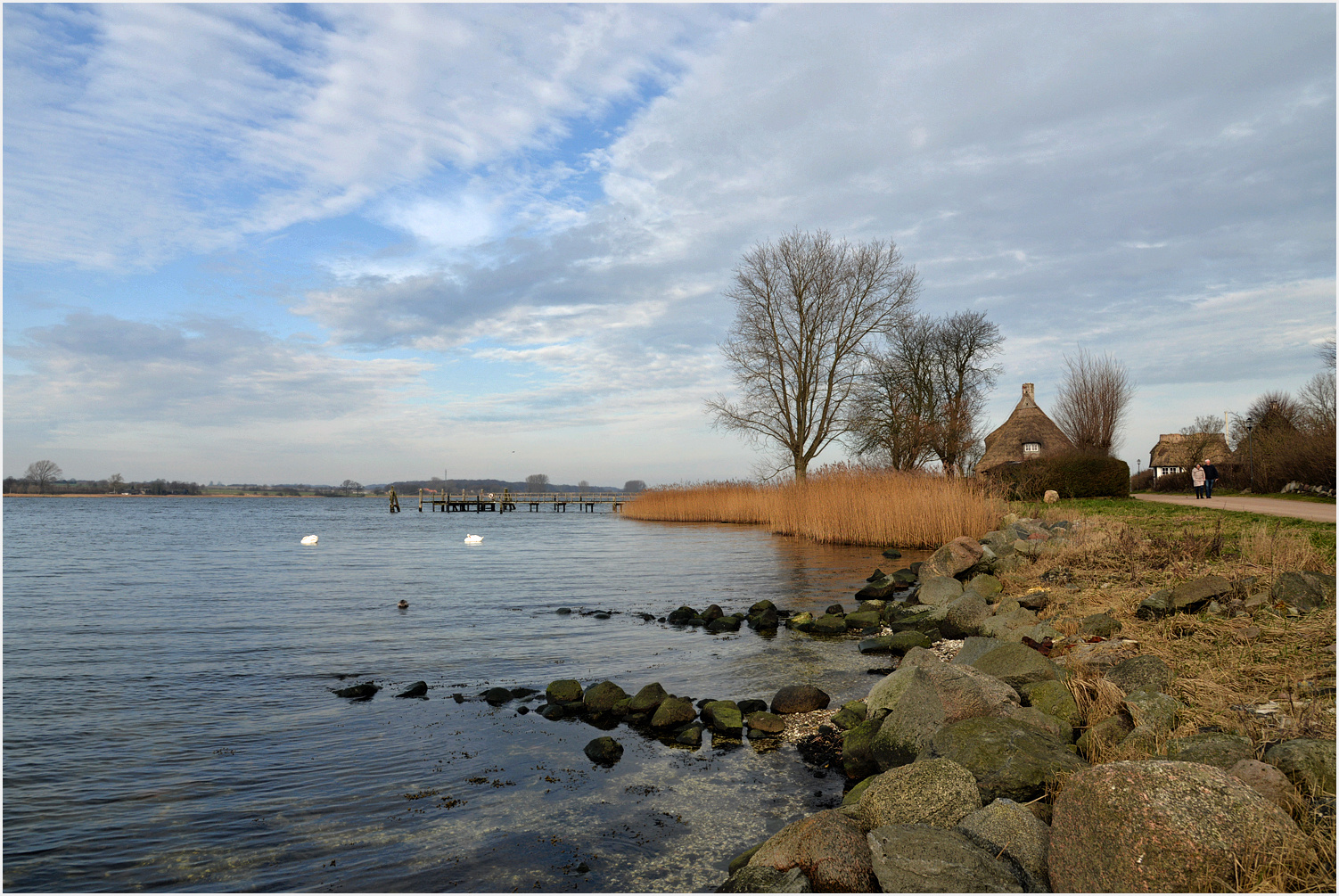 Die Schlei in Sieseby