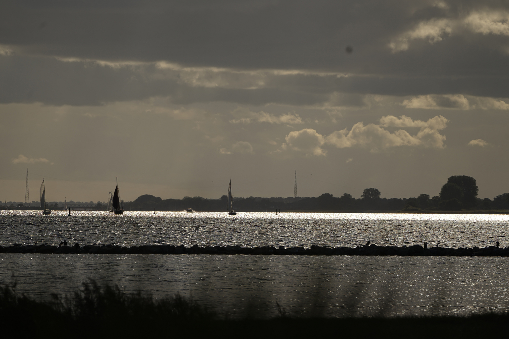 die Schlei vor Arnis