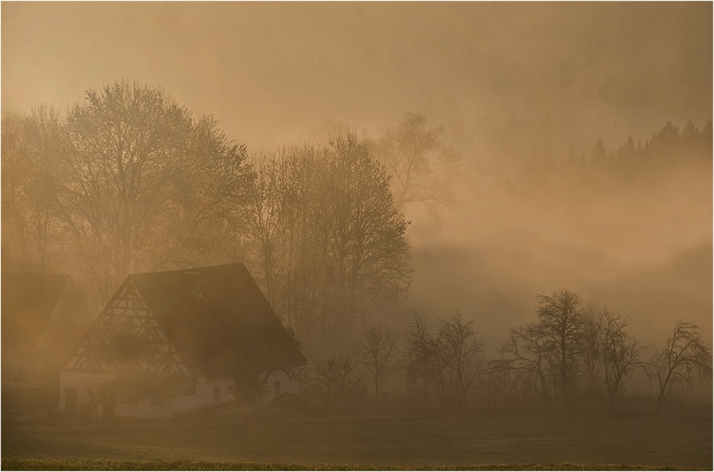 Die Schleier des Morgens