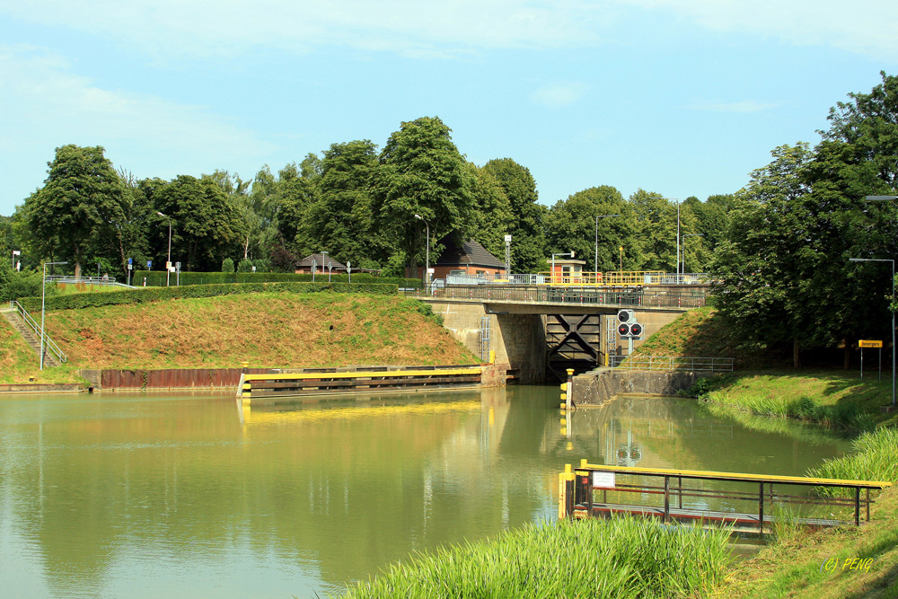 Die Schleuse in Bevergern II