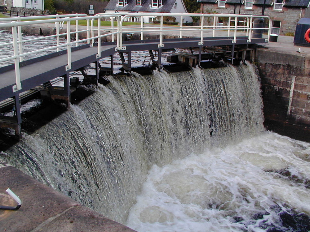 Die Schleusen von Fort Augustus