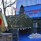 Die Schlösschen der Hohenzollernbrücke...