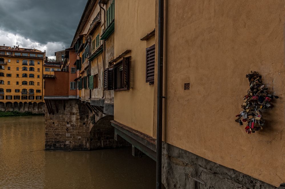 die Schlösser.... der Ponte Vecchio