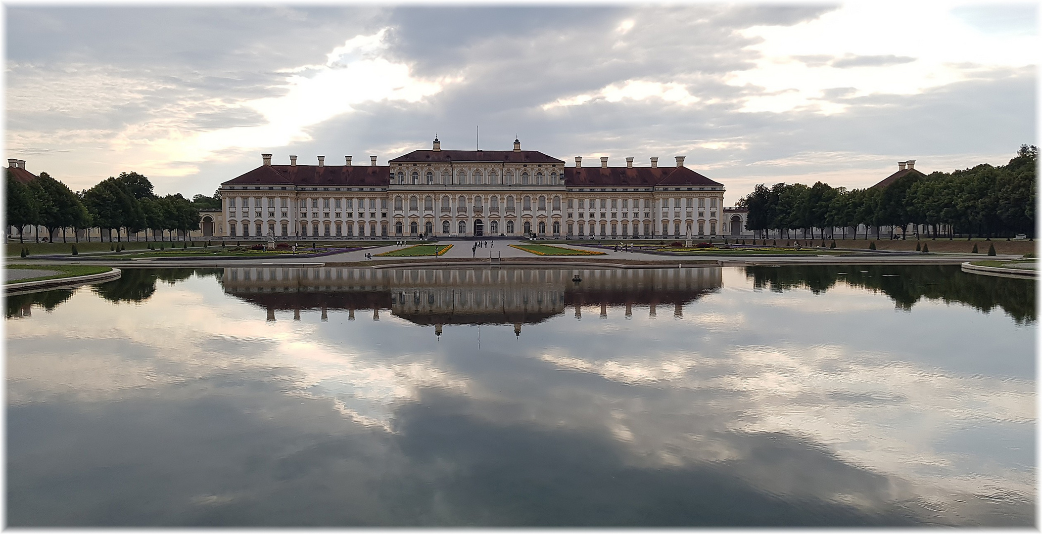 Die Schlossanlage Schleißheim....