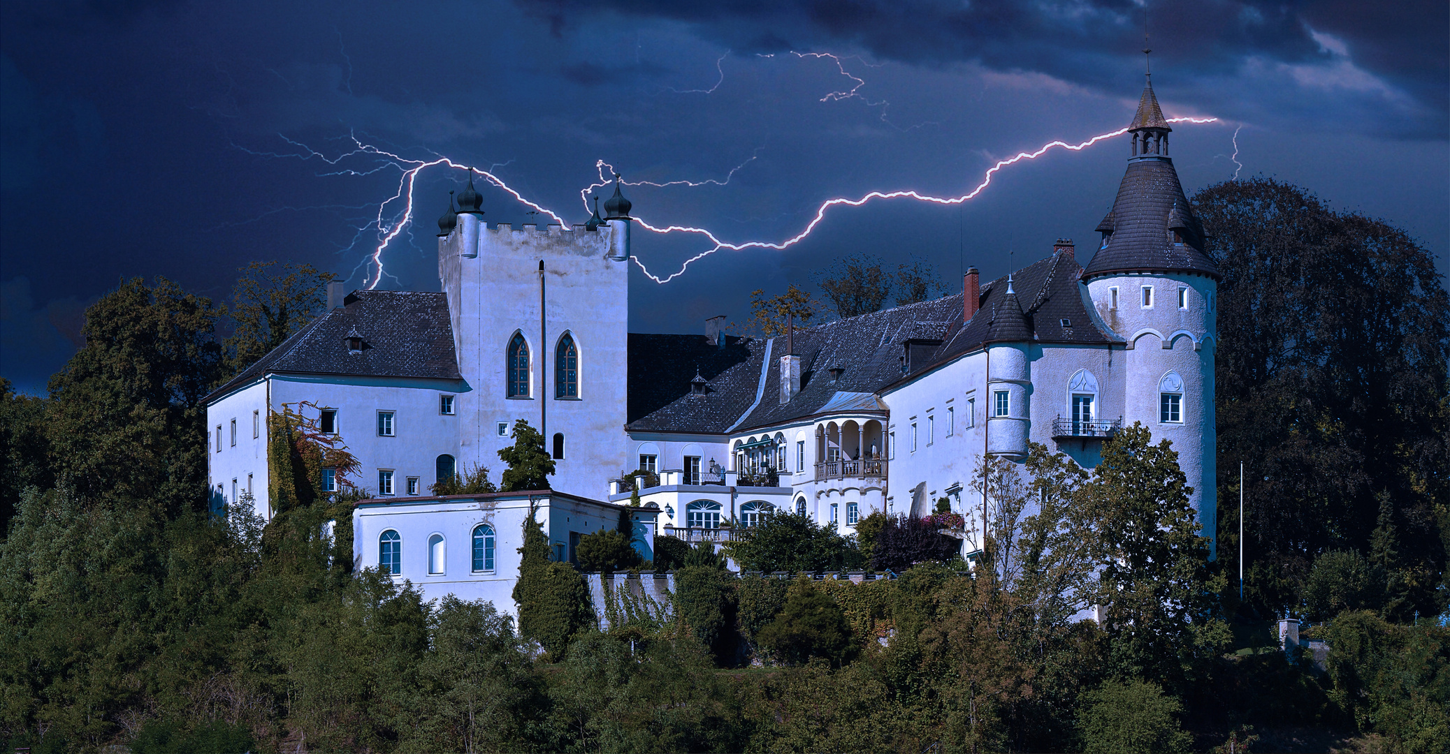 Die Schlossgeister in Ottensheim sind glaube ich verärgert