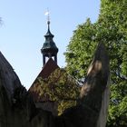 Die Schlosskirche Ahrensburg - gen Himmel