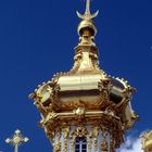 Die Schlosskirche im Peterhof in St. Petersburg