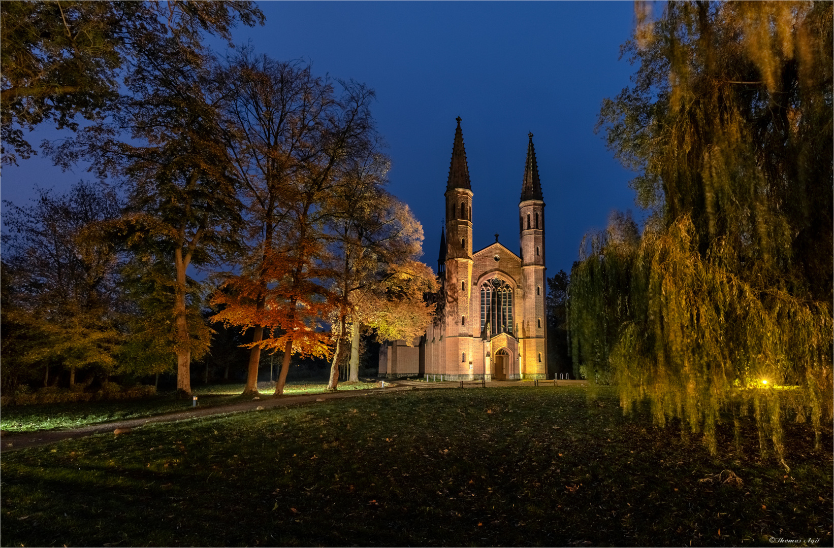 Die Schlosskirche Letzlingen...