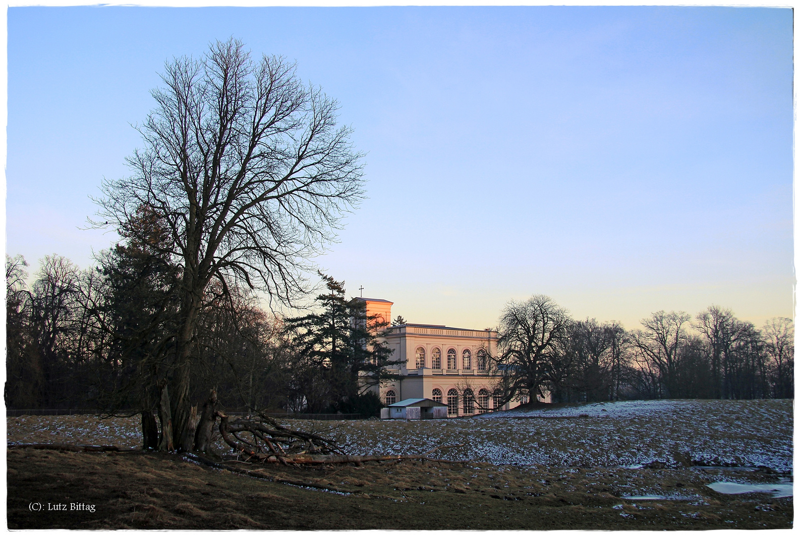 Die Schlosskirche von Putbus