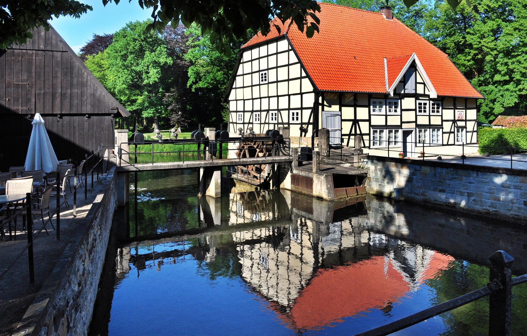 Die Schlossmühle zu Rheda