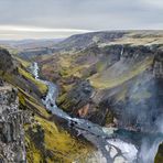 Die Schlucht am Haifoss