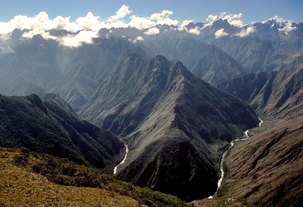 Die Schlucht des Urubamba