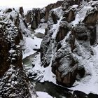 Die Schlucht Fjaðrárgljúfur