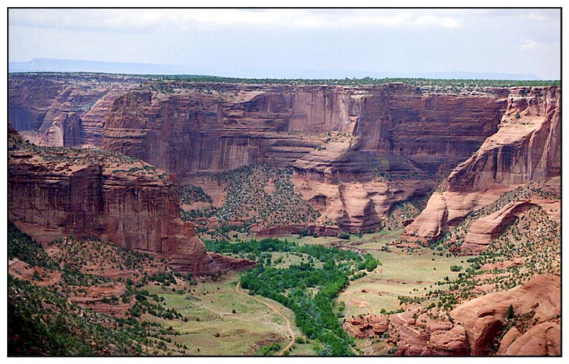 Die Schluchten des Canyon De Chelly - Arizona, USA