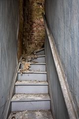 die schmale Stiege...