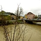 Die Schmelzwasser führende Salzach