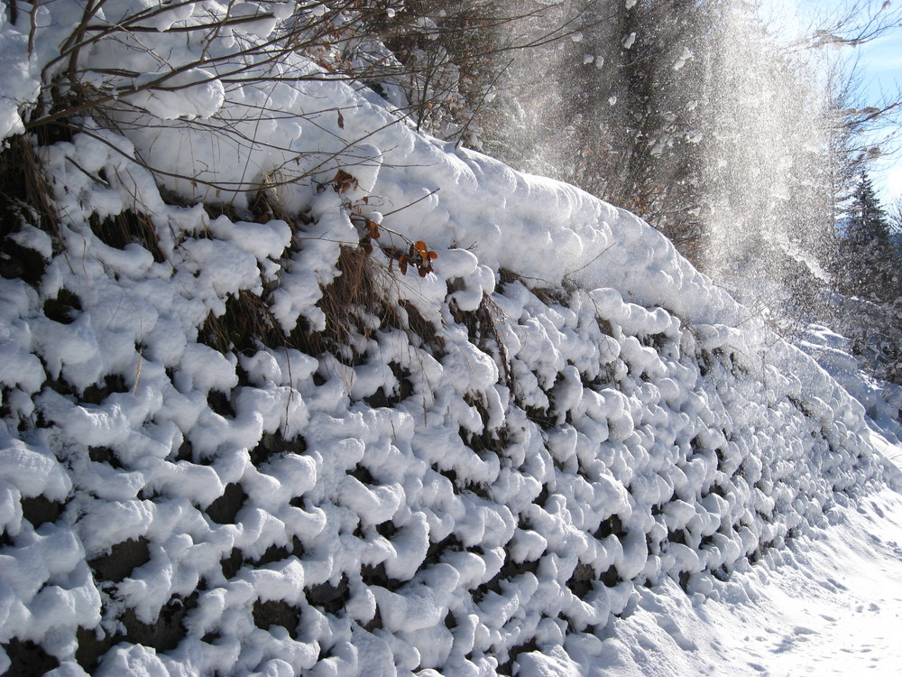 Die Schneemauer