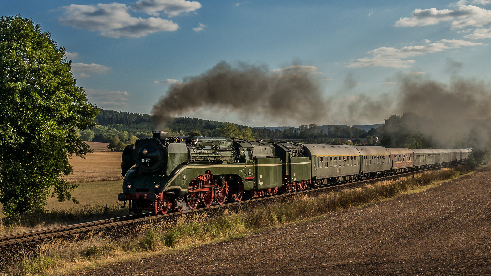 Die schnellste betriebsfähige Dampflok der Welt Foto & Bild