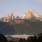 Die Schönau liegt noch im Nebel