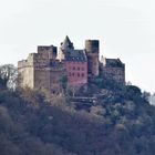 Die Schönburg oberhalb von Oberwesel/Mittelrhein