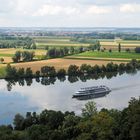 Die schöne Donau von der Walhalla aus fotografiert ...