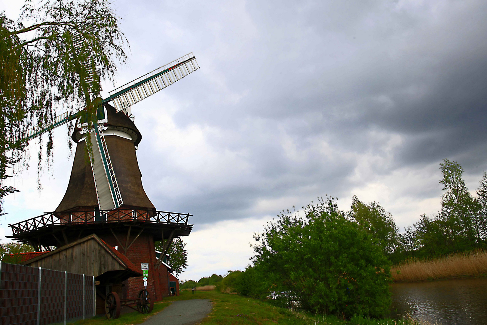 Die schöne Hengstforder Mühle.