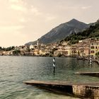 Die schöne Lage von Limone sul Garda am Gardasee