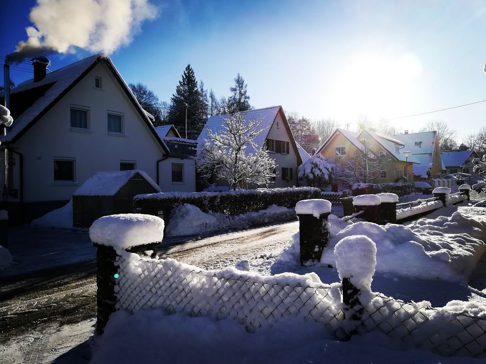 die schöne Seite des Winters