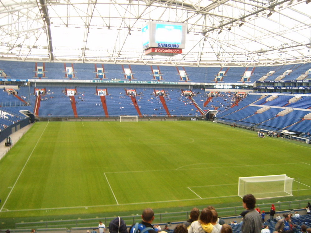 Die schöne Veltinsarena auf Schalke