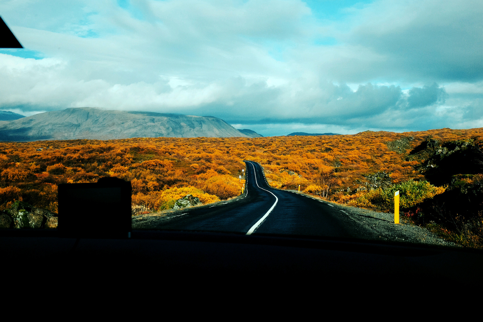 Die schönen Aussichten von Iceland.