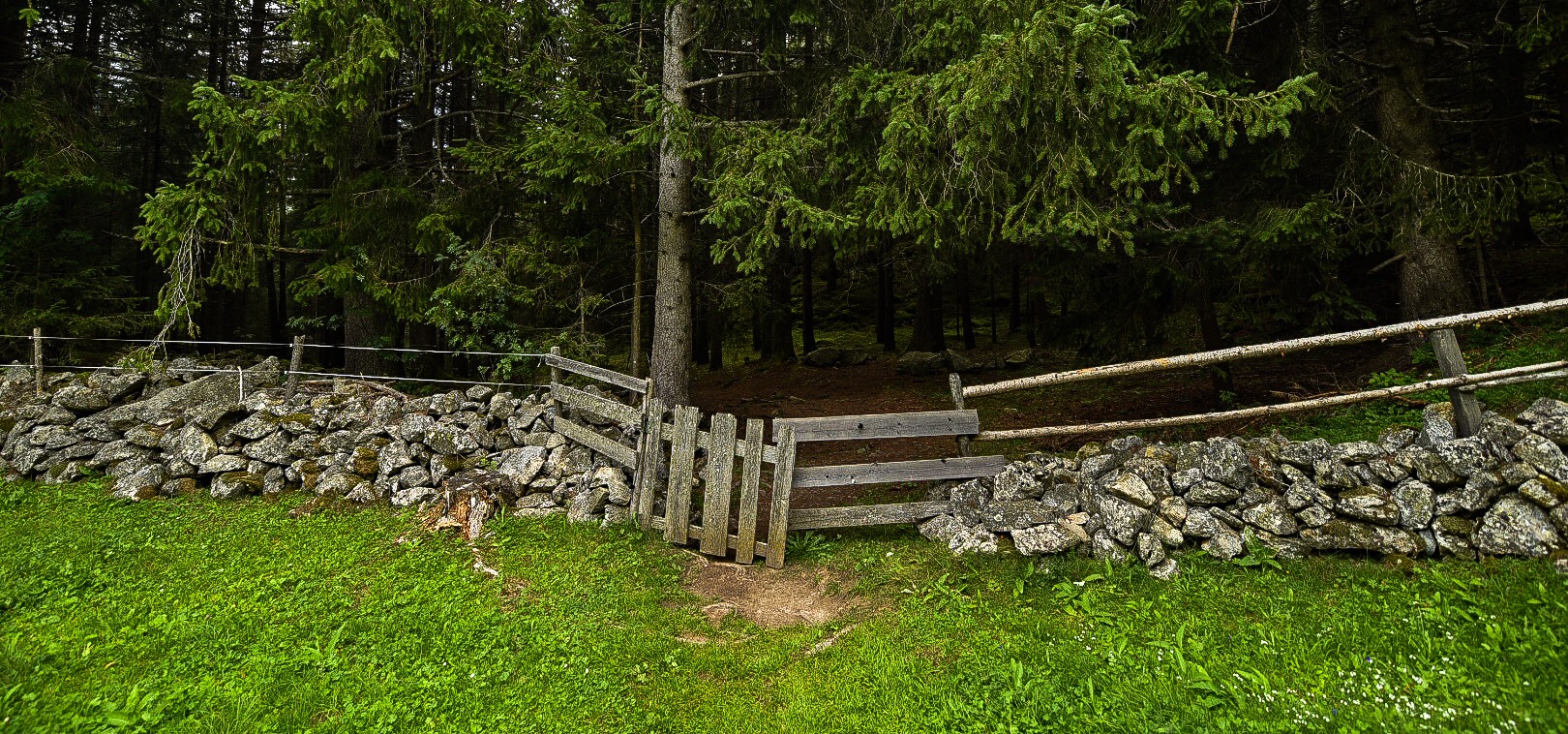 Die Schönheit der Natur und Architektur 