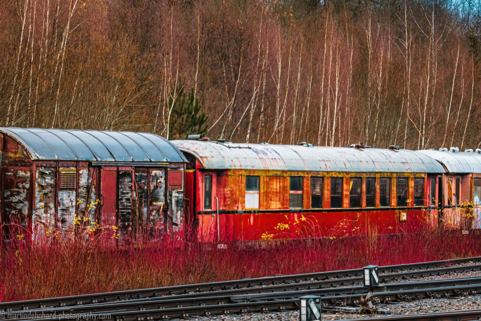 Die Schönheit des Zerfalls4: marode Eisenbahnwaggons