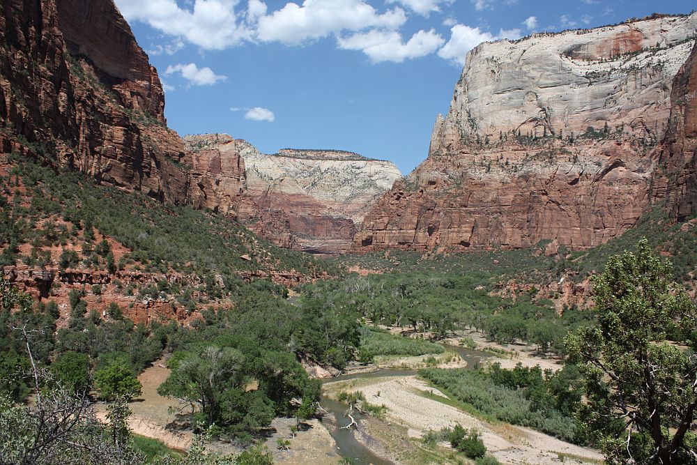 Die Schönheit des Zion Canyon...