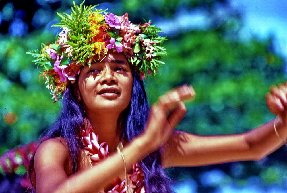 Die schönste Blume von Tahiti