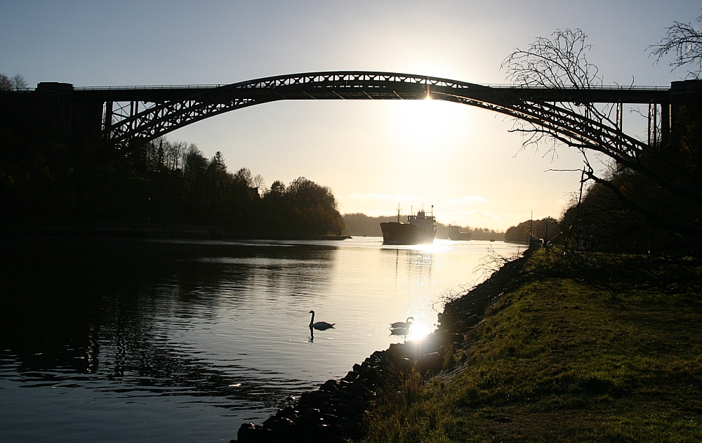 Die schönste Brücke über den Nord-Ostsee-Kanal