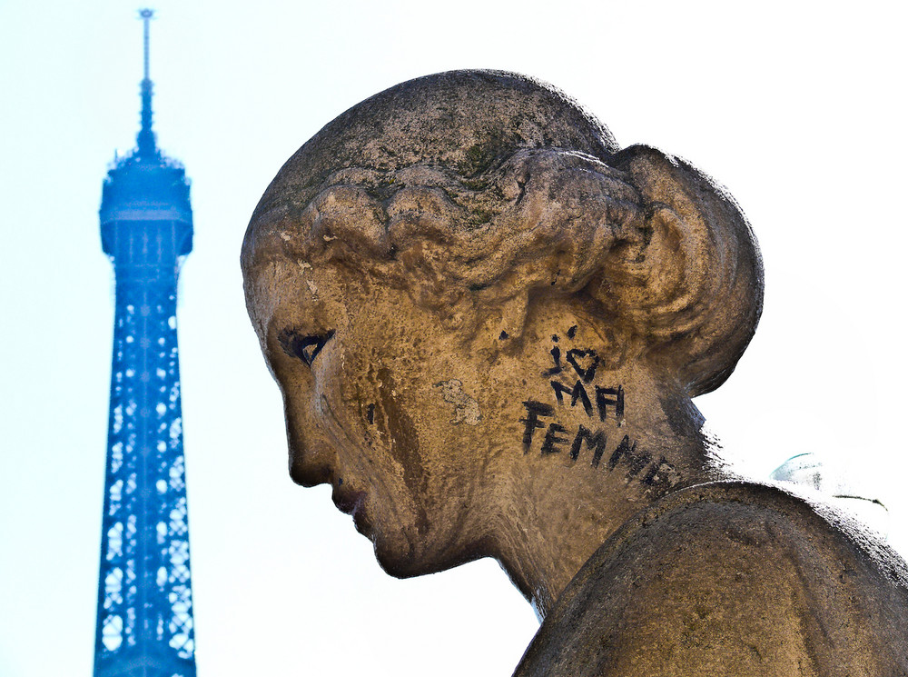 die schönste Liebeserklärung in Paris