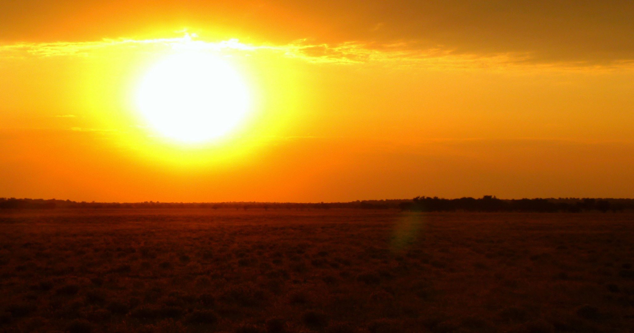 die schönsten Sunset´s gibt es eben nur in Afrika..