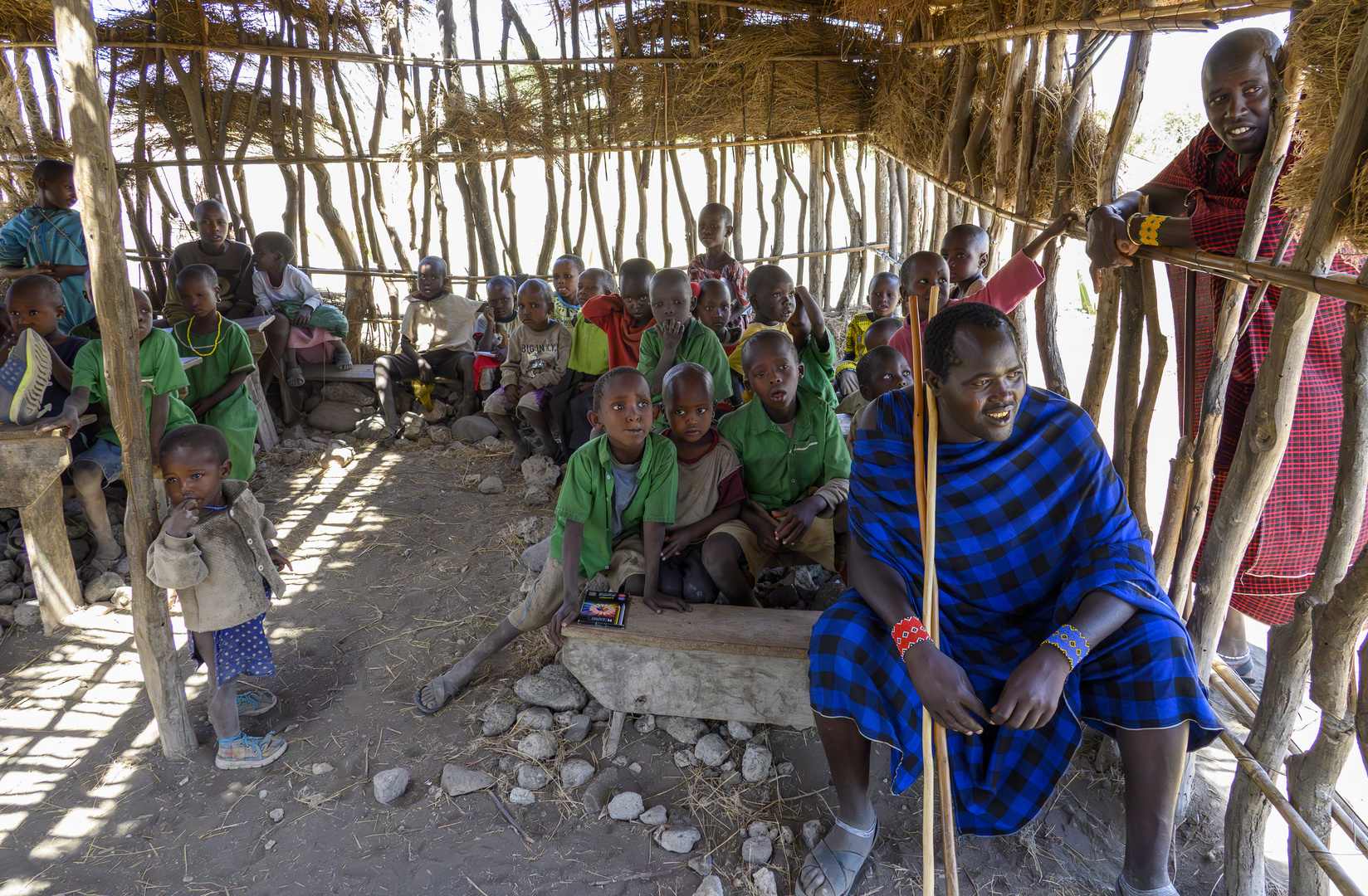 die Schule der Massai`s