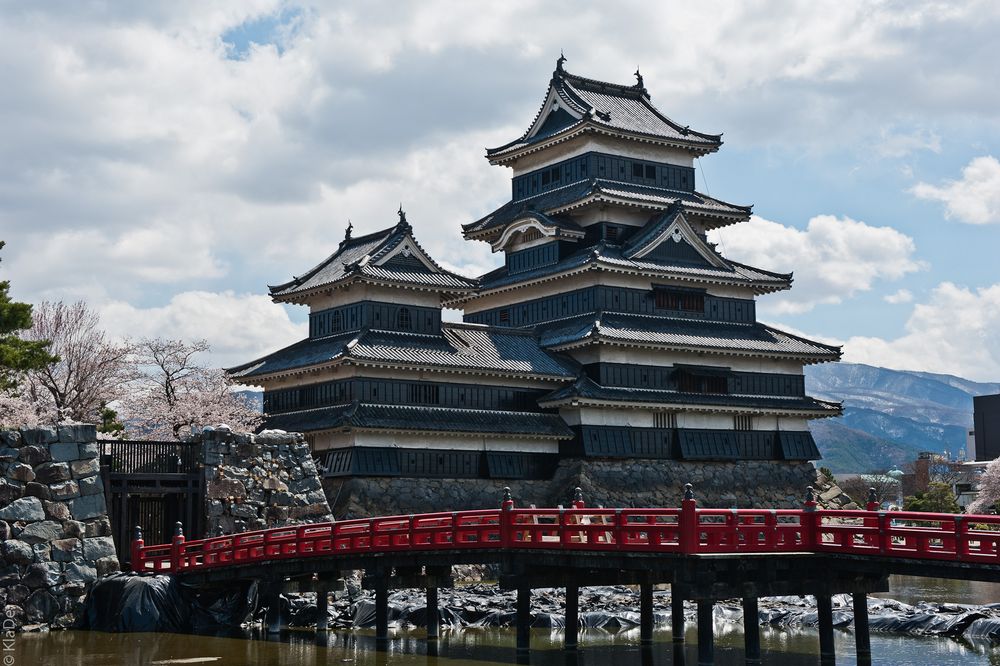 Die schwarze Burg in Matsumoto