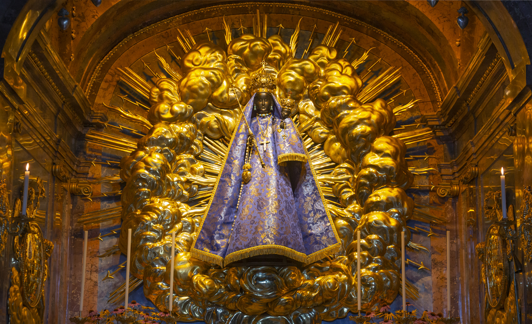 Die Schwarze Madonna von Einsiedeln