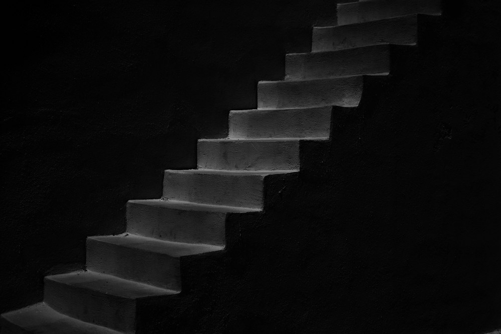 Die schwarze Treppe