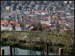 Die "schwebenden" Schrebergärten über der Stadt St. Gallen