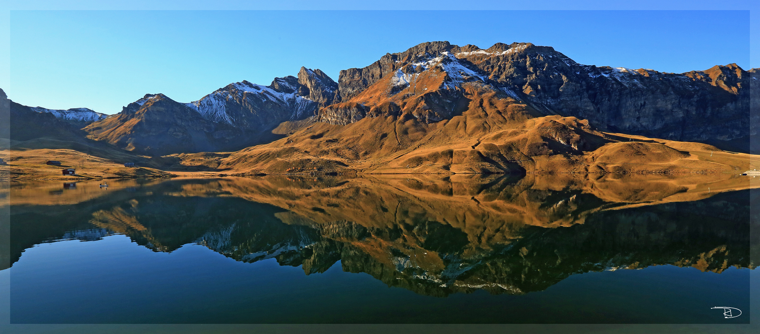 Die Schweiz in der Spiegelung