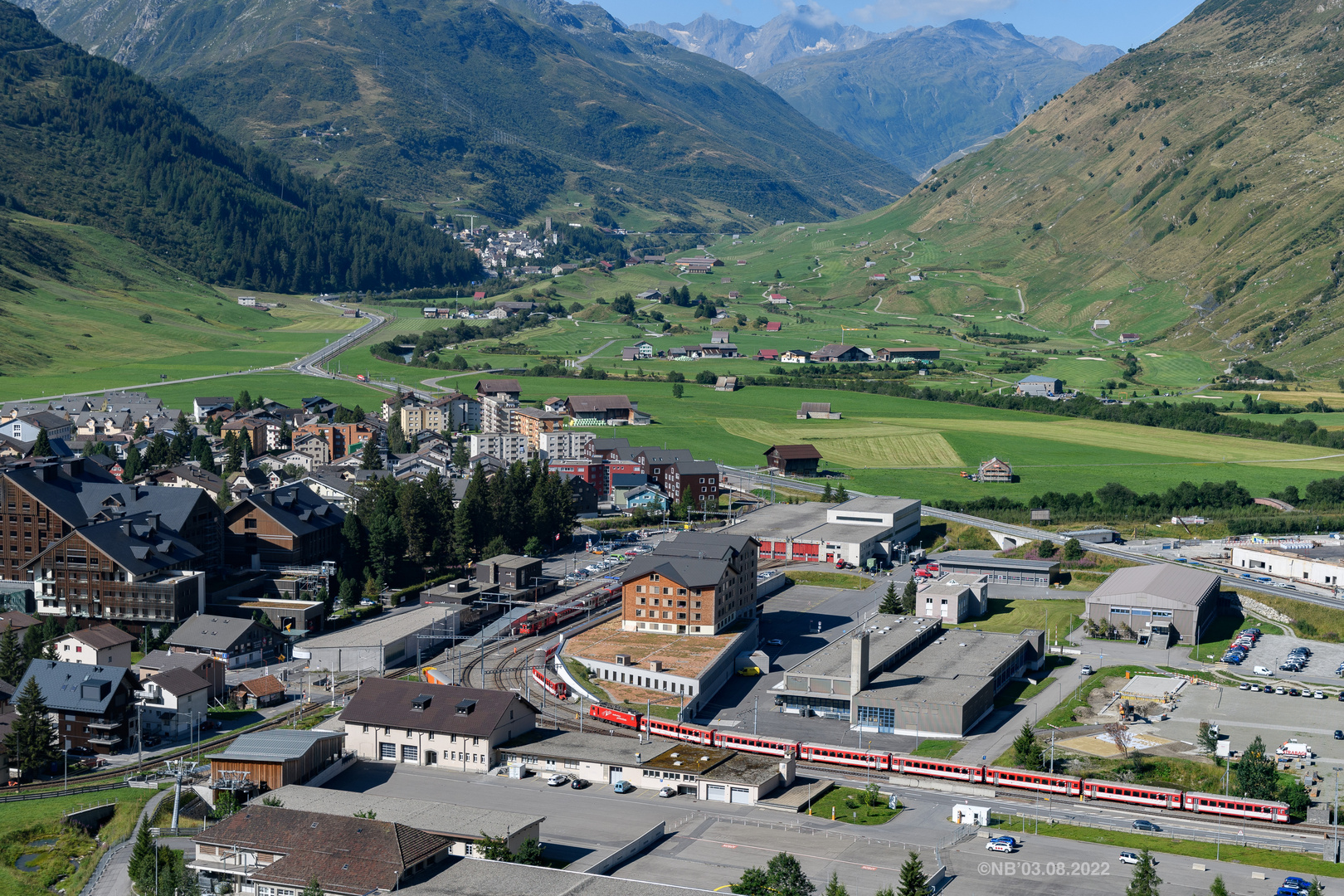 Die Schweiz von oben, Andermatt