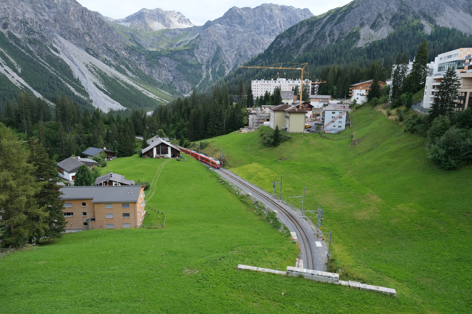 Die Schweizer "Chur - Arosa" - Bahn