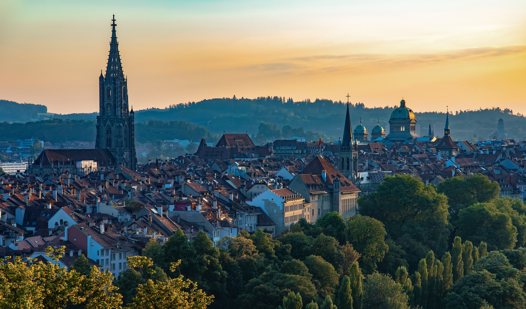 Die Schweizer Hauptstadt Bern