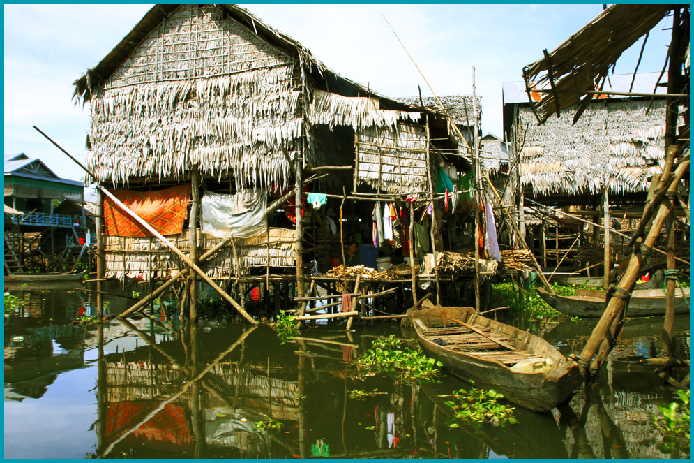 Die schwimmenden Dörfer des Tonle Sap