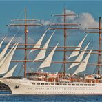 Die "SEA CLOUD SPIRIT" sticht in See